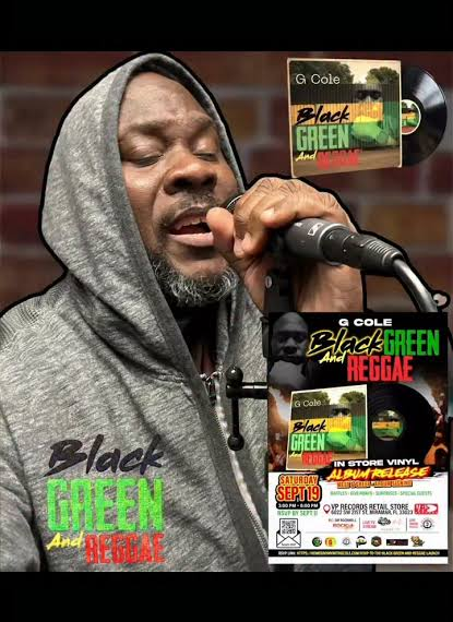 G Cole drops “Black, Green and Reggae” project.
